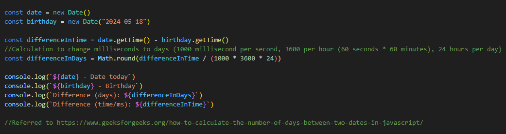 Variables Activity 3
